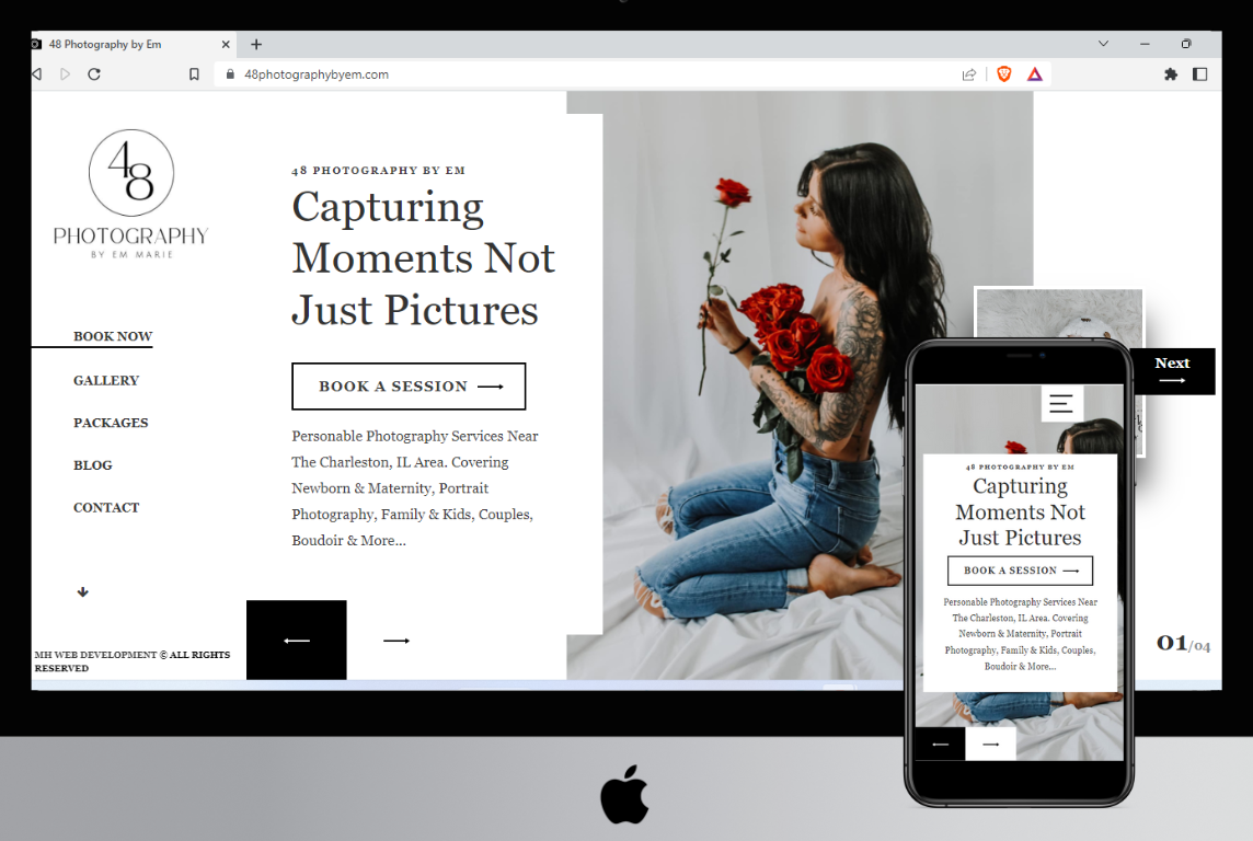 Photography Website Design